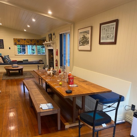 Schoolhouse Cottage - kitchen and rosewood table